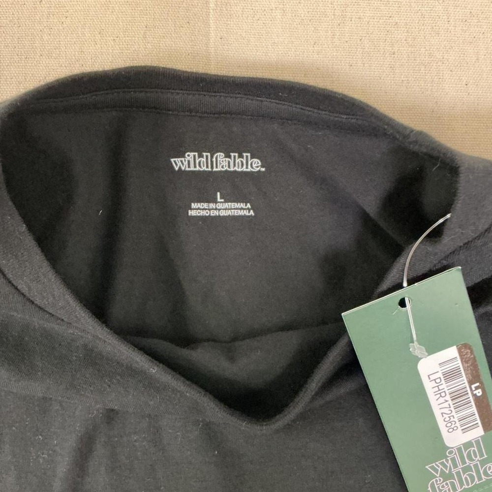 Wild Fable black basic tee - Picture 5 of 5